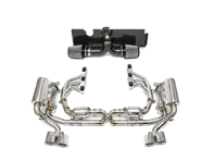 Fabspeed STREET Exhaust Performance Package, Polished Stainless Steel Tips. Porsche 997 Carrera 3.6L (2005-2008) - 99711121202, 99711121203, 99711123202, 99711123203, 99711121102, 99711121103, 99711123102, 99711123103, 99711303302, 99711303304, 99711303305, 99711303306, 99711303500, 99711303501, 99711303503, 99711303504, 99711303505, 99711303402, 99711303404, 99711303405, 99711303406, 99711303600, 99711303601, 99711303603, 99711303604, 99711303605, 99711110401, 99711110301 - FS.POR.997.SHDR, FS.POR.997.SCX, FS.POR.997.MAXP, FS.POR.997.COMPAI